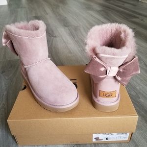 ugg mini bailey bow glam